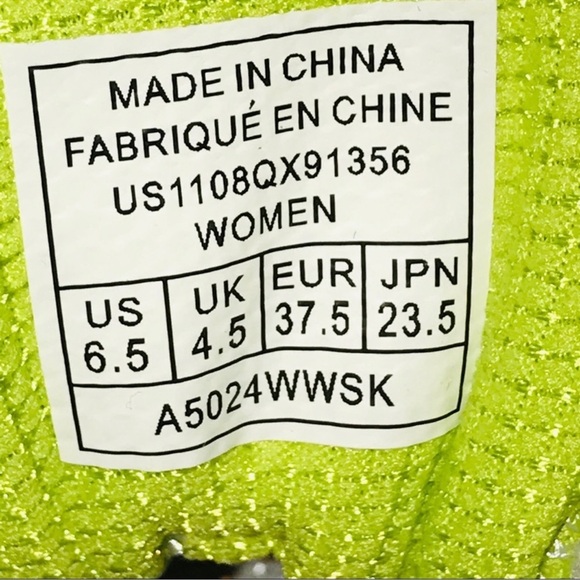 AVIA Athletic‎ Shoes A5024 Yellow White Running Walking Size 6.5 - Picture 6 of 7